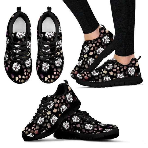 Crazy Cows – Women’s Veterinary Sneakers, Animal Lovers Footwear, Large Animal Vet Sneakers, Vet Student, Pet Owner