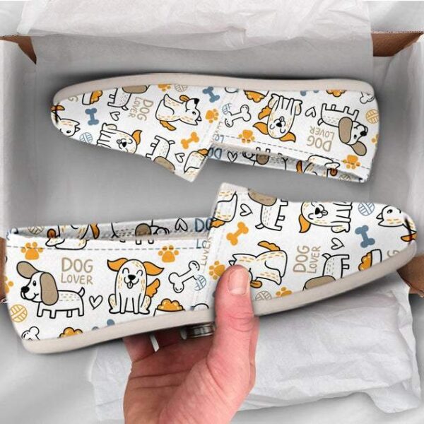 Dog Owner Shoes Women Shoes Cute Shoes Canvas Women Shoes Girls Slip On Casual Shoes Dog Owner Gifts Pet Lover Gifts