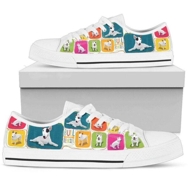 Bull Terrier Women Sneakers Dog Lover Summer Women Casual Back Shoes Best Selling Gifts Him Lover Pet Athletic
