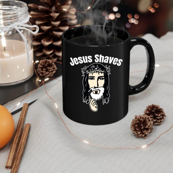 Jesus Shaves Mug QFTO3040701