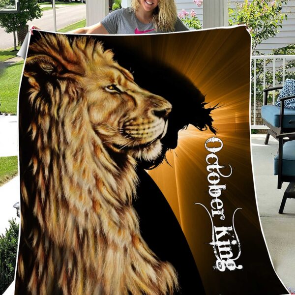 October Guy Fleece Blanket HXHM180322